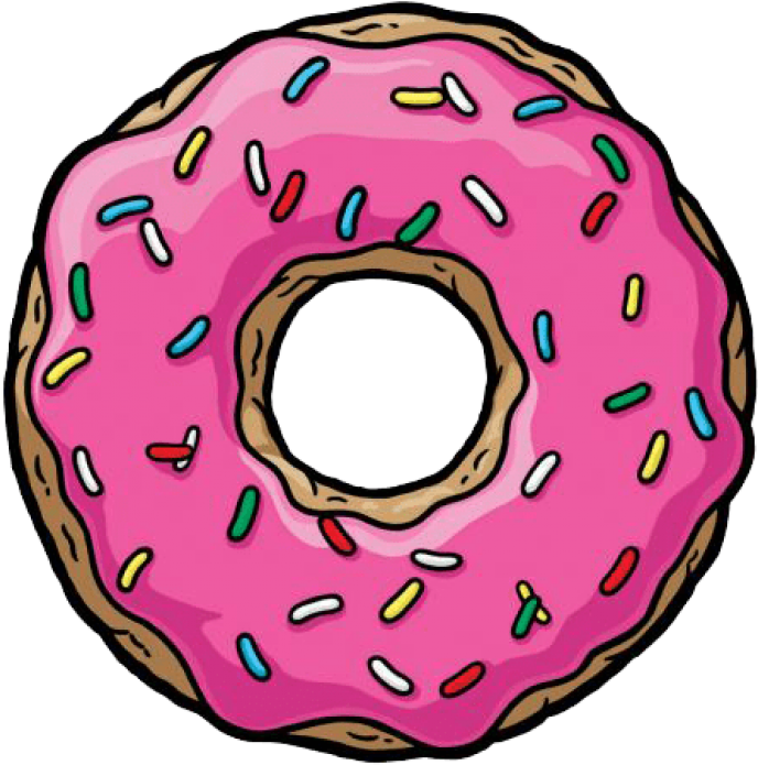 Simpsons donut